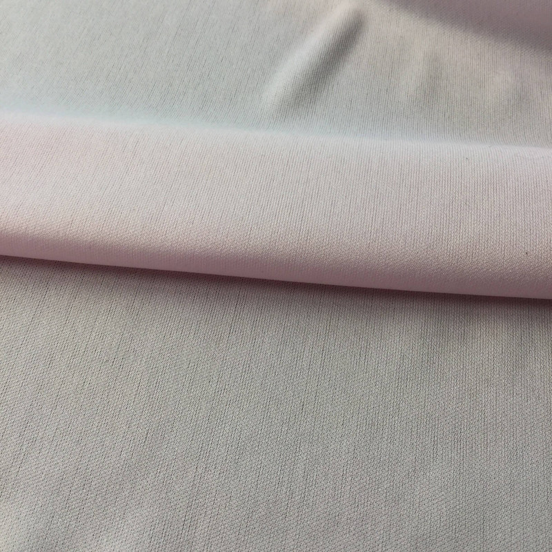 Baby Pink Knit Stretch Fabric | Knit Poly | Apparel Linings Dresses T-Shirts Maxi Skirt Dancewear Loungewear
