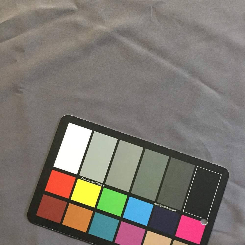 Smoke Gray Silky Solid Polyester Fabric | Dressweight | Lining | Apparel | By The Yard | 60 inch wide