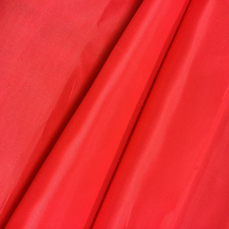 Bright Red Apparel Fabric | Woven Polyester | Linings / Dresses | 54" Wide