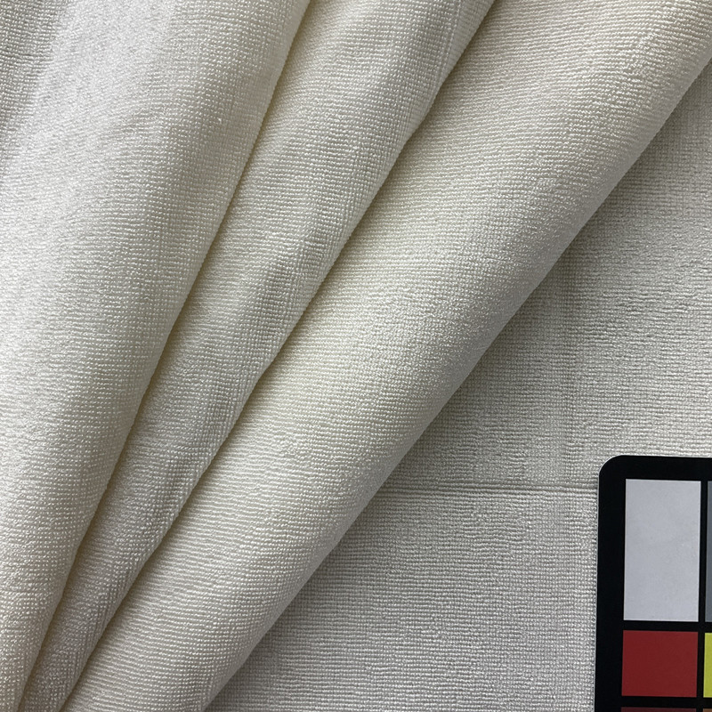 Soft Plush Off White Upholstery Fabric  | 54 Wide |  By the Yard | Durable