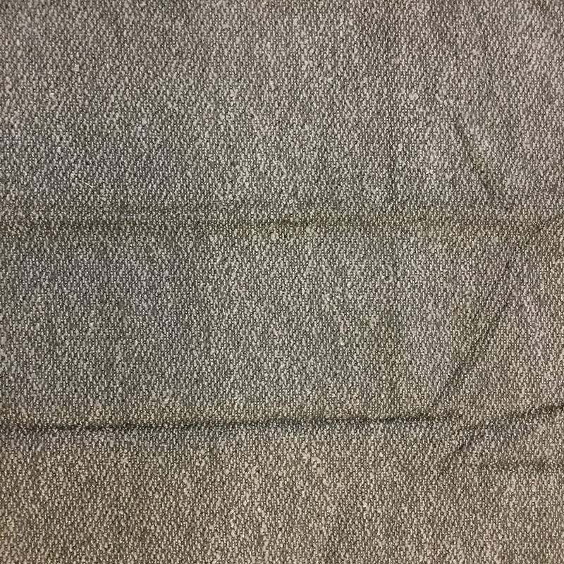 Charcoal Gray Slub Weave | Upholstery Fabric | 52 Wide | By the Yard | Durable