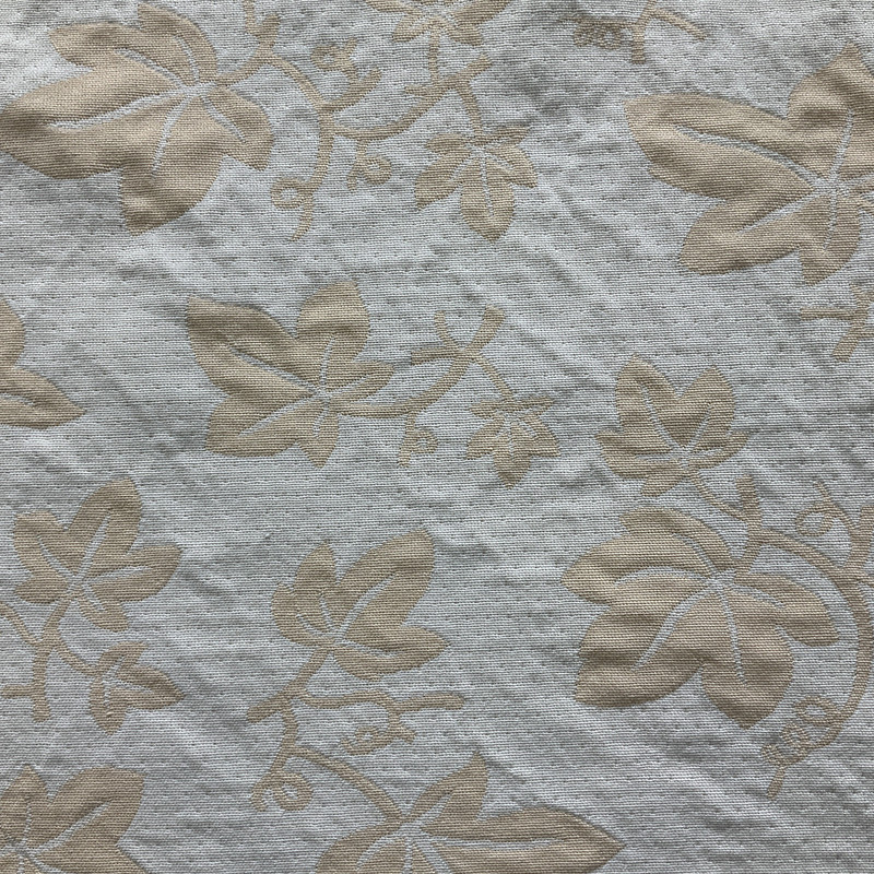 Ivy Leaves in Beige | Heavyweight Upholstery Fabric | 56 Wide | By the Yard