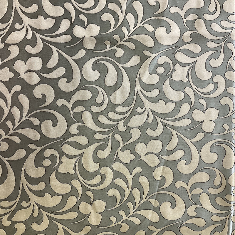 Green Leaf Flourishes | Drapery / Slipcover Fabric | 56 Wide | By the Yard