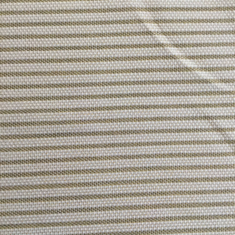 Tan and Beige Striped Fabric | Slipcovers / Drapery | 54 Wide | By the Yard
