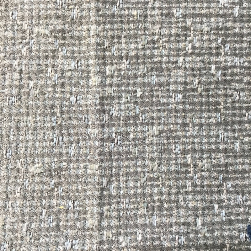 Mottled Gray Woven Fabric | Heavyweight Upholstery | 54W | By the Yard | Durable