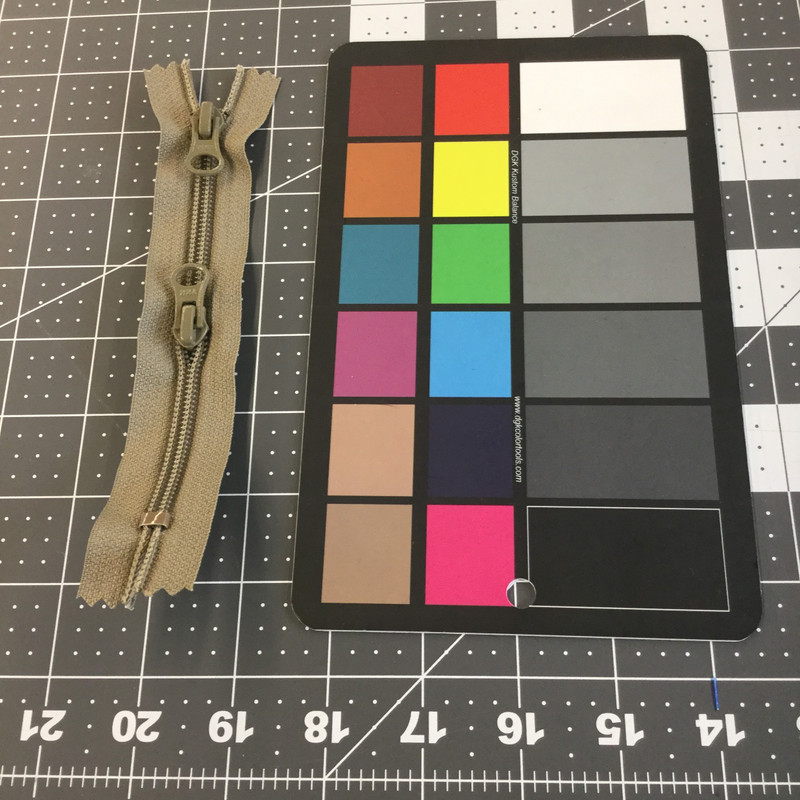 2 pack - 6" Size 5 Coil Zipper - 2 pulls | Tan  | YKK Brand | Bags / Pockets