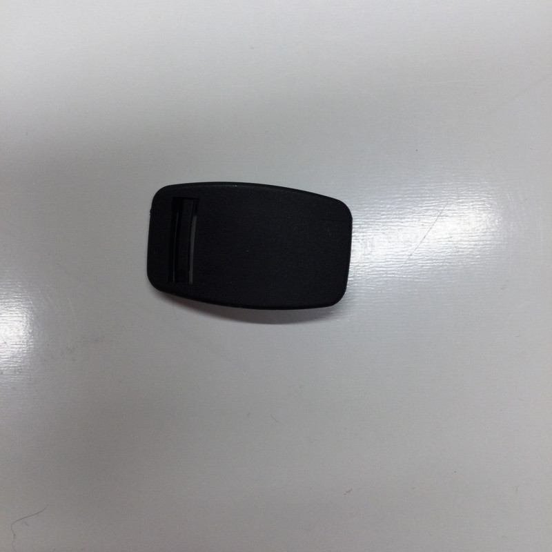 3/4" Black Plastic Military Style Belt Buckle (Male) | Use with MILL-1119 (Female)