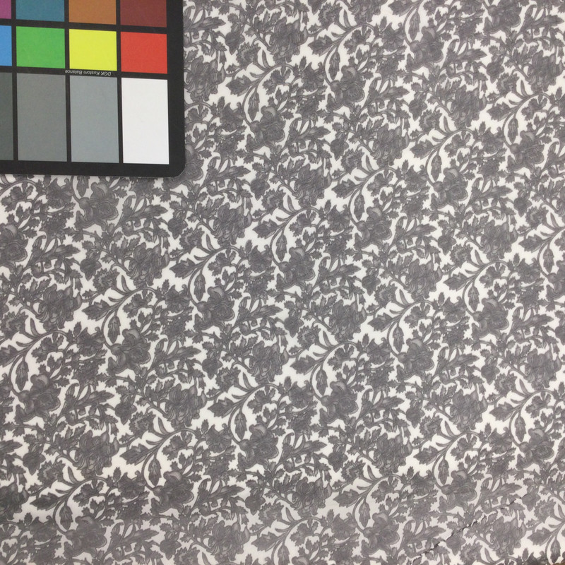 Charcoal Floral Print Chiffon Fabric | Sheer Woven Polyester | Apparel Drapes Blouses Dresses Special Occasion