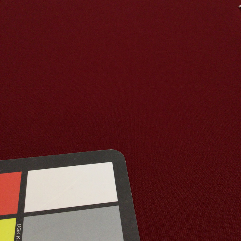 crimson red knit stretch fabric