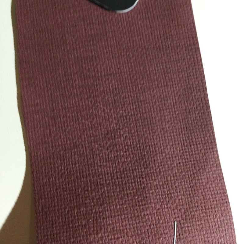 3.8 Yard Piece of Vinyl Fabric | Burgundy Woven Texture | Upholstery / Bag Making | 54 Wide