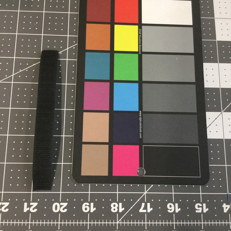 5/8" Velcro Brand HOOK | Black | Sew-on Fastener