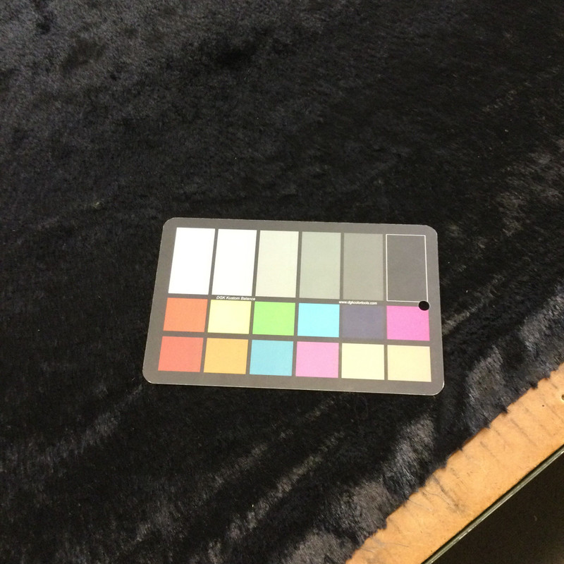 black faux fur fabric