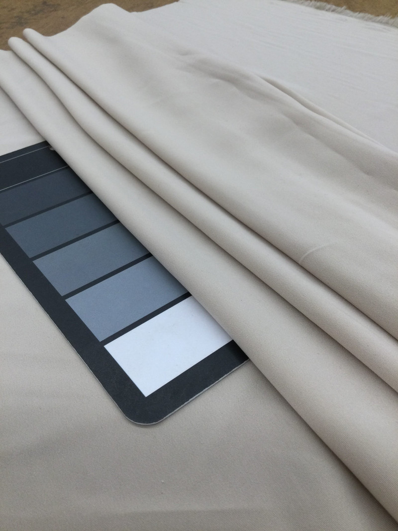 Beige \Tan  Matte Silky Solid Fabric | Apparel Lining | 100% Polyester | Easy Care | Clothing and Apparel | 60 inch Wide | Sold By the Yard