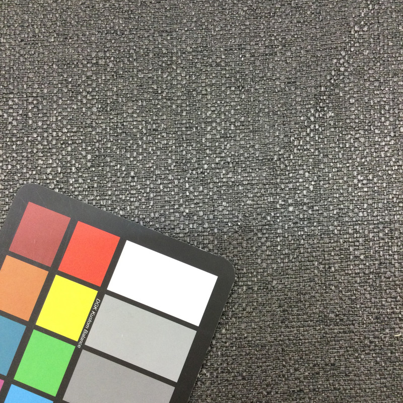 Dark Gray Textured Weave | Press Charcoal by Regal | Upholstery / Slipcover Fabric | 54" Wide | By the Yard