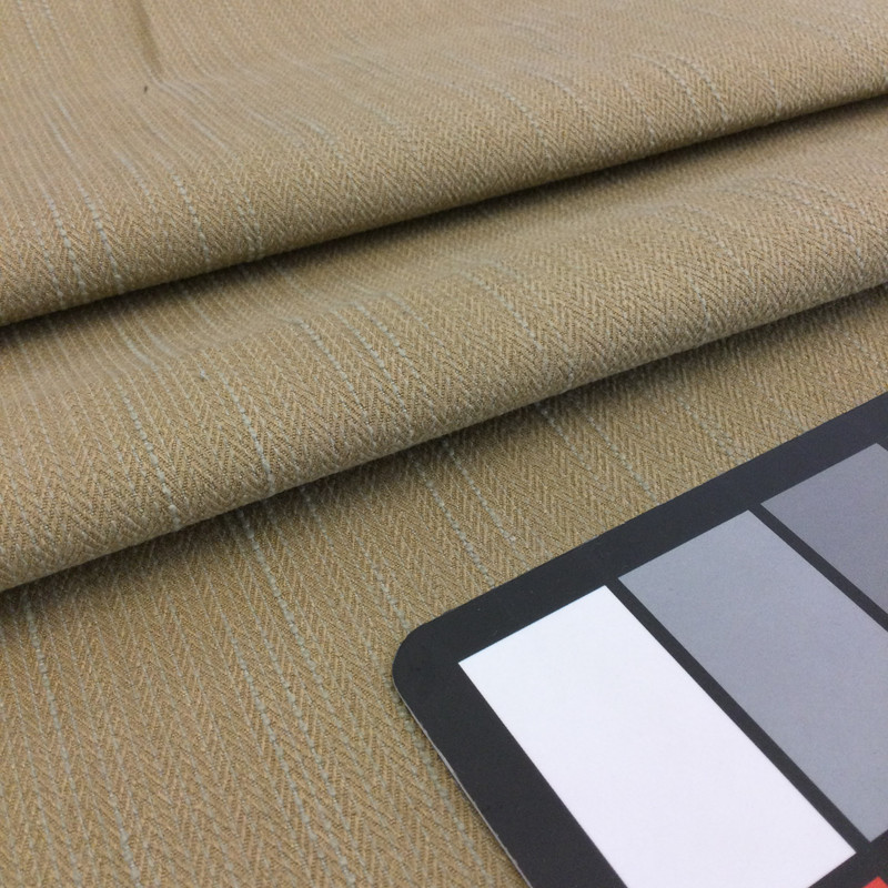 Leonardo in Cocoa | Micro Herringbone | Upholstery / Slipcover Fabric | 54" Wide | By the Yard