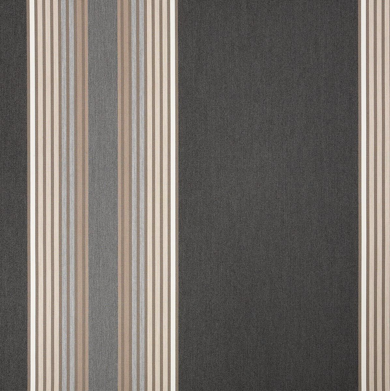 Sunbrella 4836-0000 Tillman Shale | 46 Inch wide | AWNING AND MARINE Fabric | Shade / Outdoor Covers | By the Yard | STRIPED