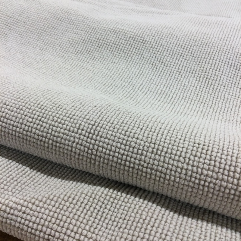 Beige Rug Tufted Weave | Heavyweight Upholstery Fabric | 54" Wide | By the Yard