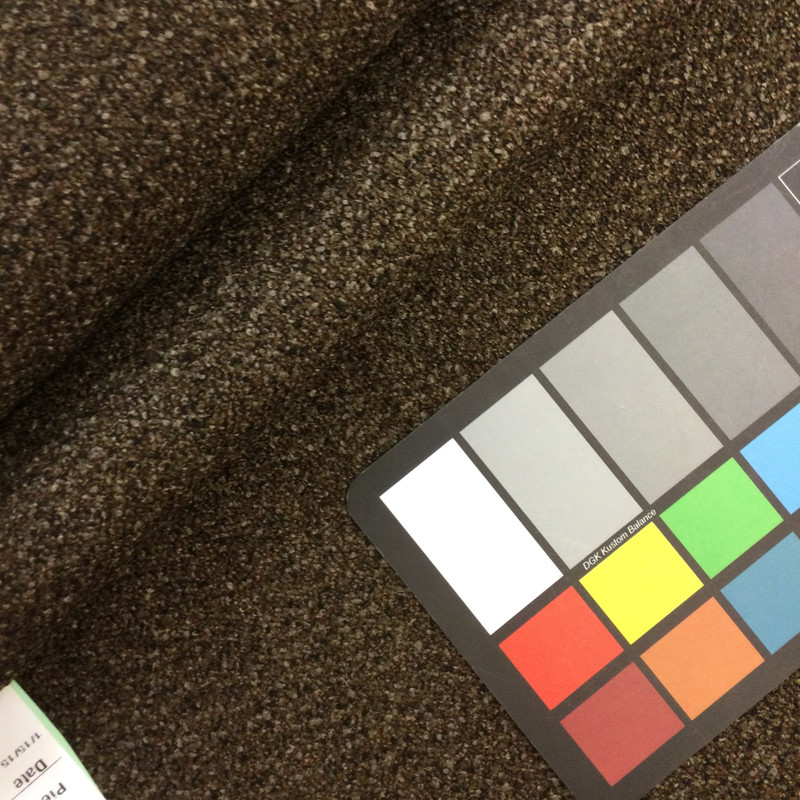 Boucle Textured Weave in Mottled Brown / Black | Heavyweight Upholstery / Slipcover Fabric | 54" Wide | By the Yard