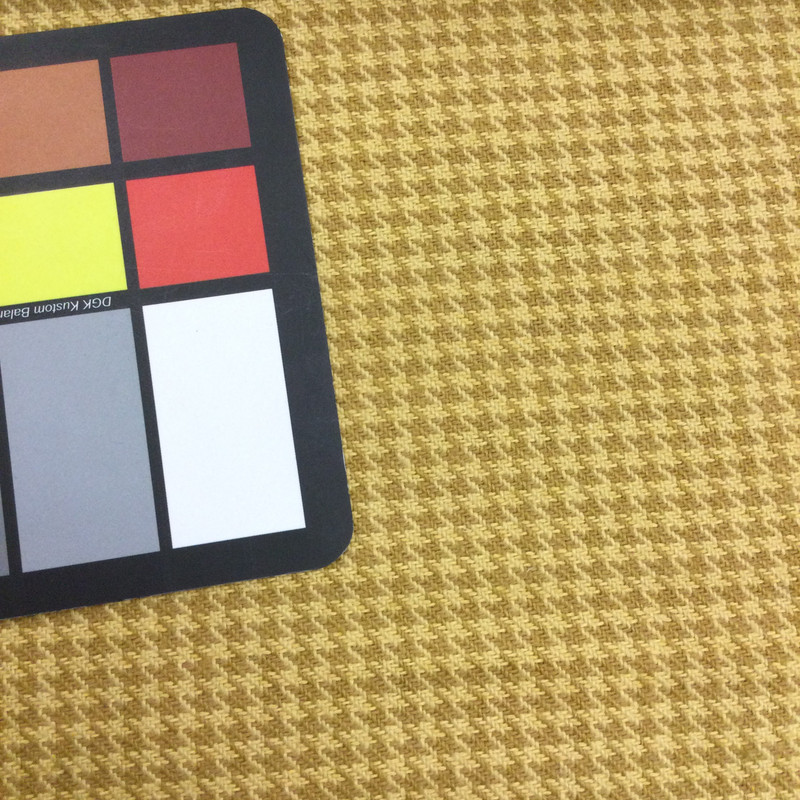 Kyle in color Ocre | Yellowish Tan Houndstooth | Upholstery / Drapery Fabric  | 54" Wide | By the Yard | Durable