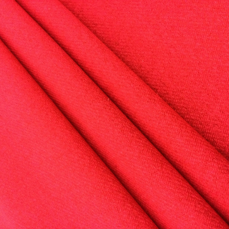 Ellyn in color Sienna | Cherry Red Solid | Microfiber | Heavy Weight Upholstery / Drapery Fabric | 54" Wide | By the Yard