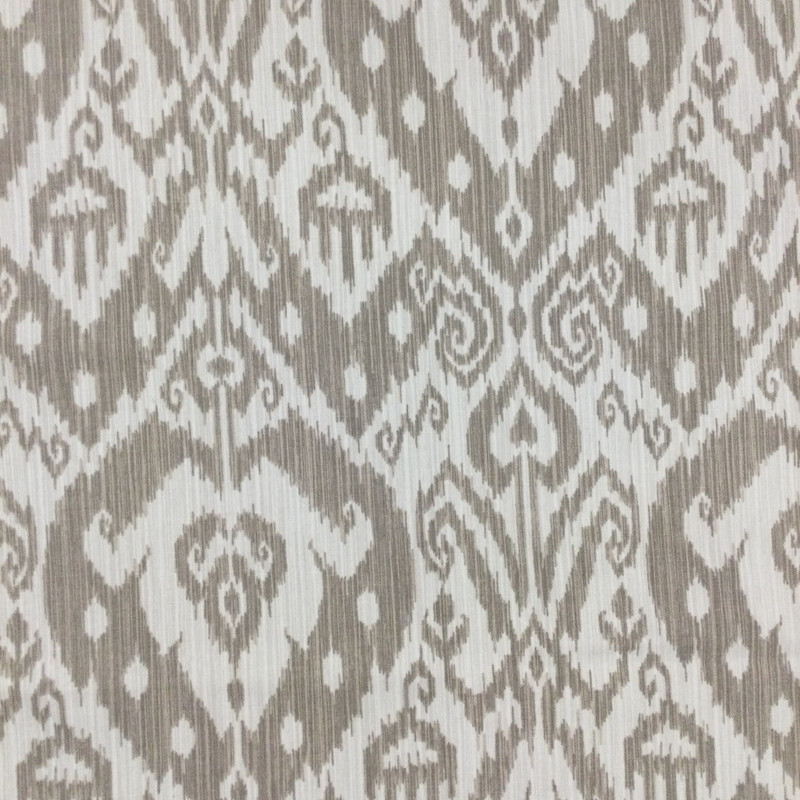 Yani DK in Sand | Ikat in Taupe and Beige | Upholstery / Drapery Fabric | Richloom | 54" Wide | By the Yard