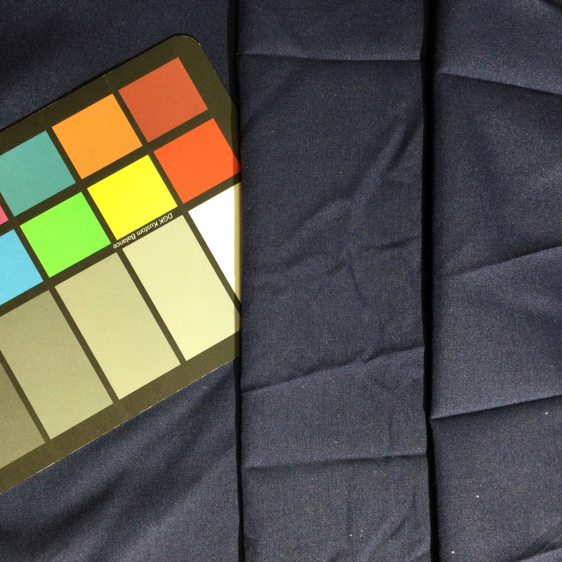 Navy Blue Polyester Cotton Broadcloth Fabric | Apparel or Crafts | By The Yard | 60 inch wide
