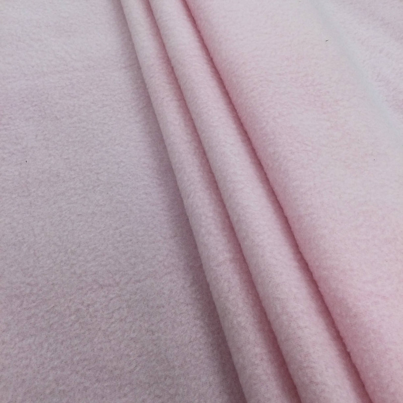 Pink Solid  Polyester Polar Fleece | Fleece Solid | By The Yard | 60 Inch Wide Fabric