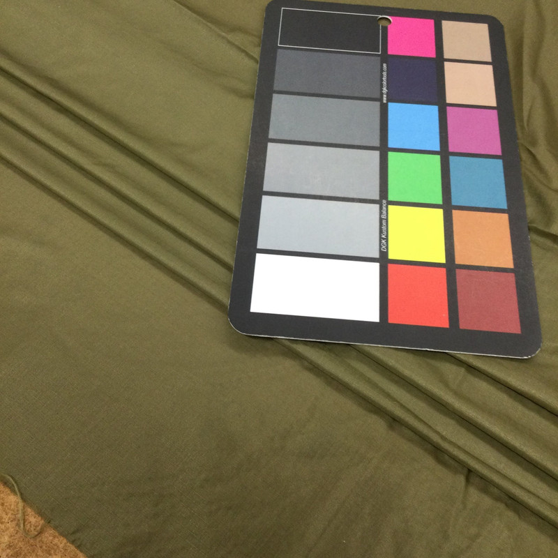 Olive Drab Solid Ripstop Nylon | Lining Fabric | By The Yard | 60 inch Wide