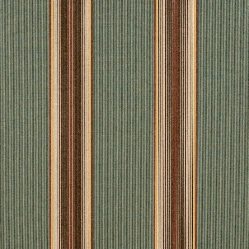 Sunbrella Forest Vintage Bar Stripe 4949-0000 | 46 Inch Awning & Marine Fabric | By the Yard