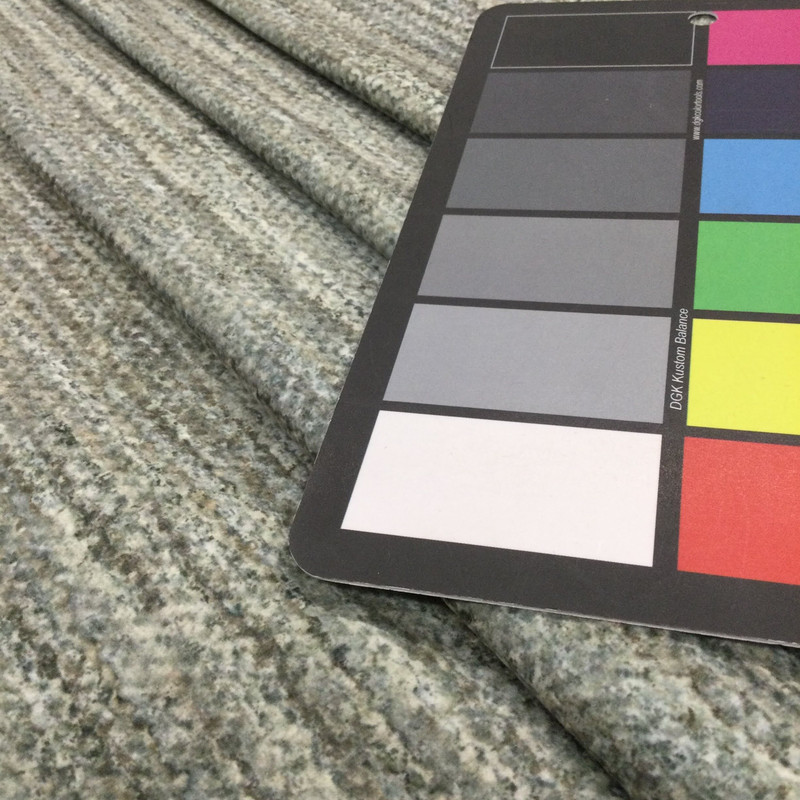 River in Celadon | Mottled Striping in Shades of Green | Low Pile Velvet Fabric | Upholstery | 54" Wide | By the Yard