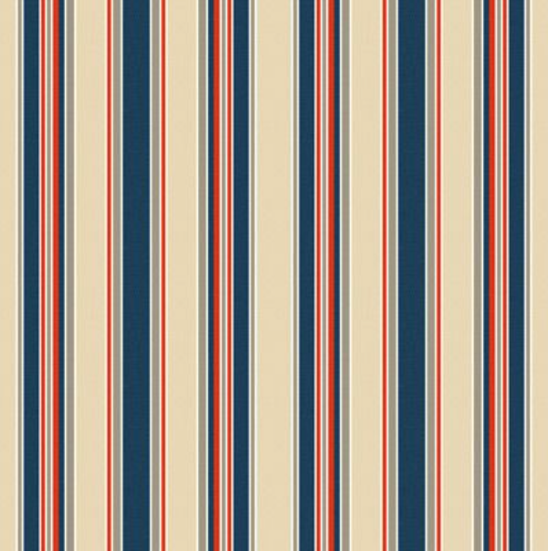 1.125 Yard Piece of Sunbrella Mayfield Cavalier Colonial 4756-0000 | 46 Inch Awning & Marine Fabric | By the Yard