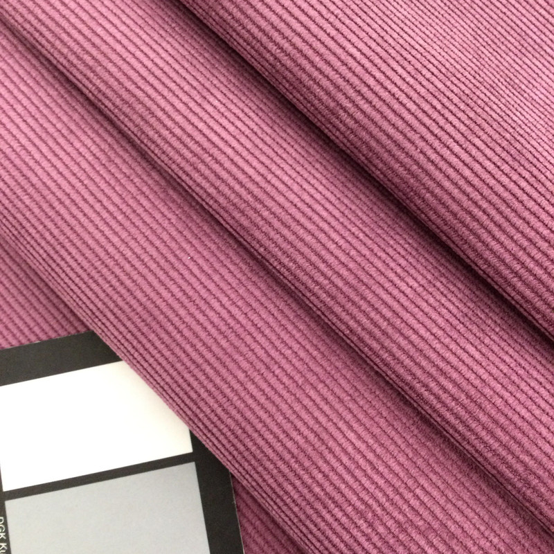Purple Corduroy Microfiber | R-BEDFORD PLUM | Upholstery Fabric | Regal Fabrics Brand | 54 inch Wide | By the Yard