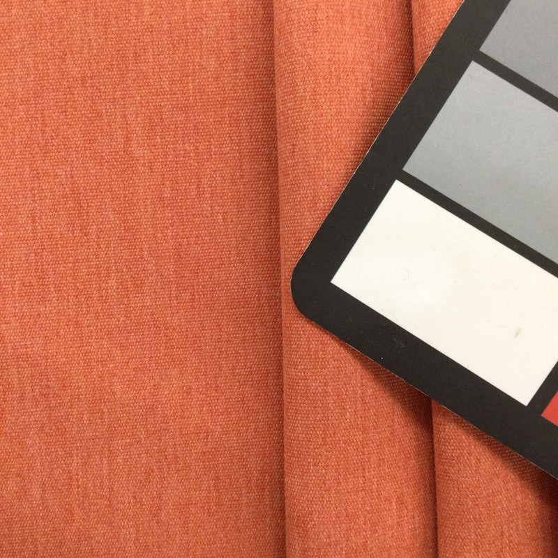 Heathered Orange | Indoor / Outdoor Upholstery Fabric | Sunbrella-like | 54" Wide | By the Yard