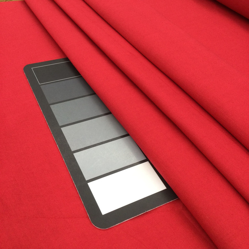 Cool Scarlet Red | Solid | Quilting Fabric | 100% Cotton | 44 wide | By the Yard 5431