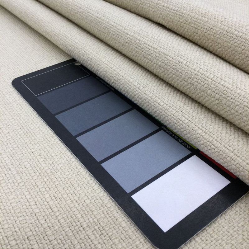 Dillest in Dove | Upholstery & Heavy Curtain Fabric | Slub Weave Off White | 54 wide | By The Yard