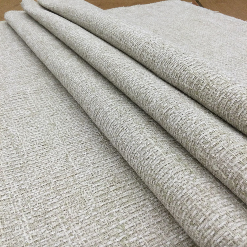 Windsor in Parchment | Upholstery & Heavy Curtain Fabric | Slub Weave in Pale Yellowish Beige   | 54 wide | By The Yard