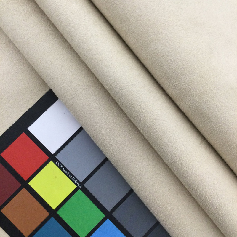 Off White  | Microsuede | Heavy Weight | Upholstery Fabric | 54" Wide | By the Yard