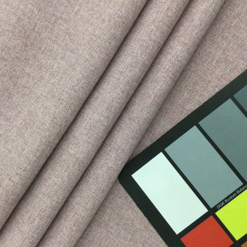 Rose Pink Brushed Polyester Fabric | Drapery / Upholstery | Medium Weight | 54" Wide | By the Yard | Ennis in Rose Quartz