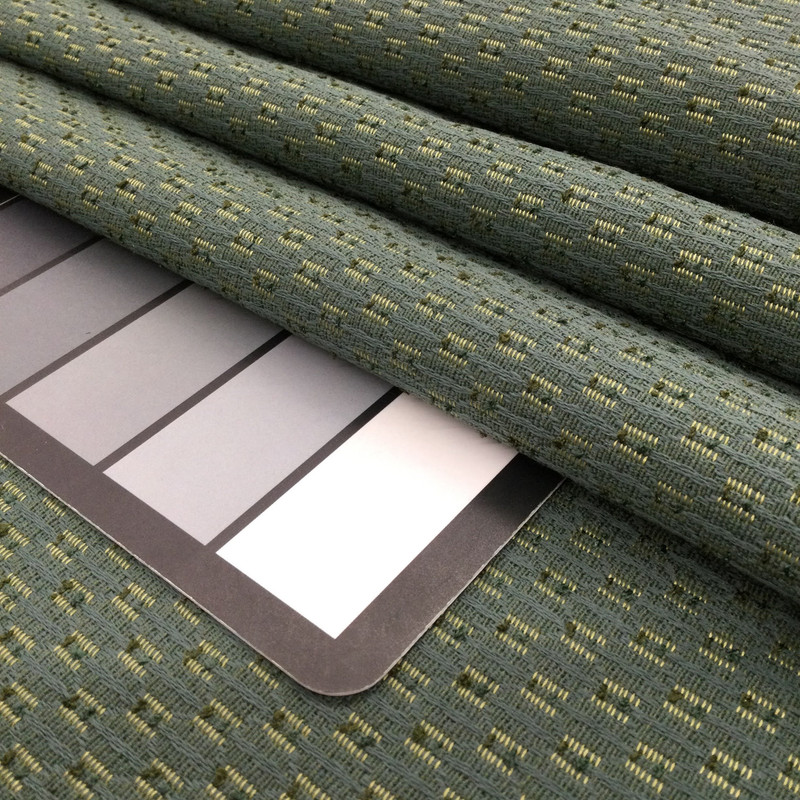 Textured Weave Fabric in Shades of Green | Upholstery / Slipcovers | Medium Weight | 54" Wide | By the Yard