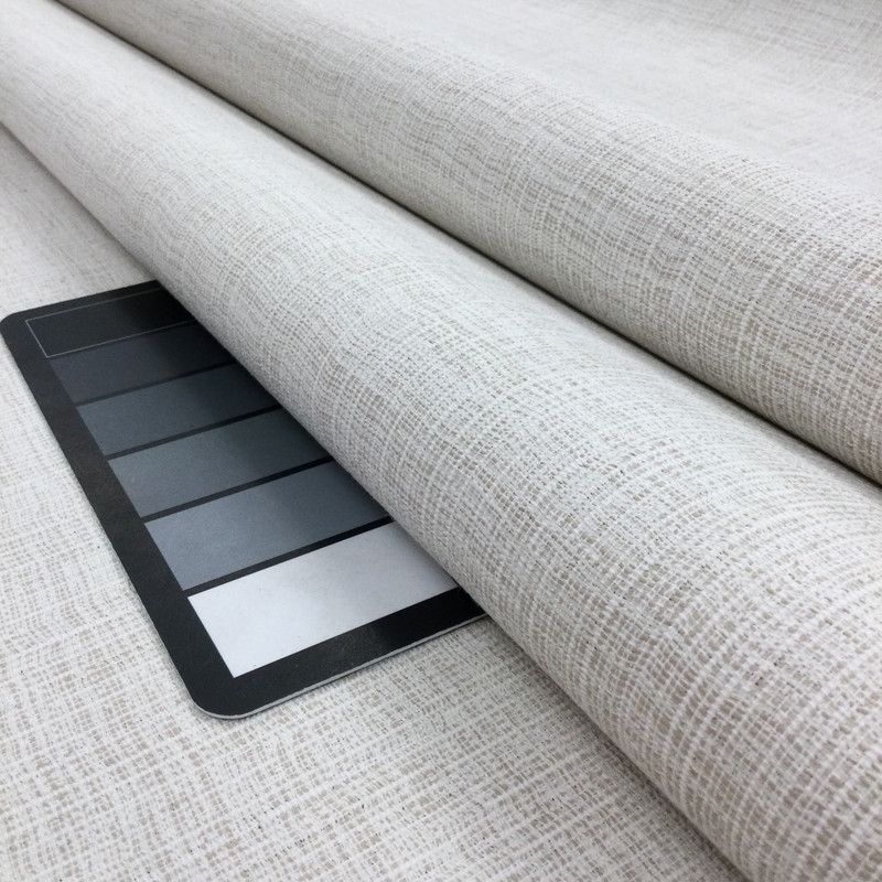 Woven Textured Vinyl Fabric in White and Off White | Outdoor Table ...