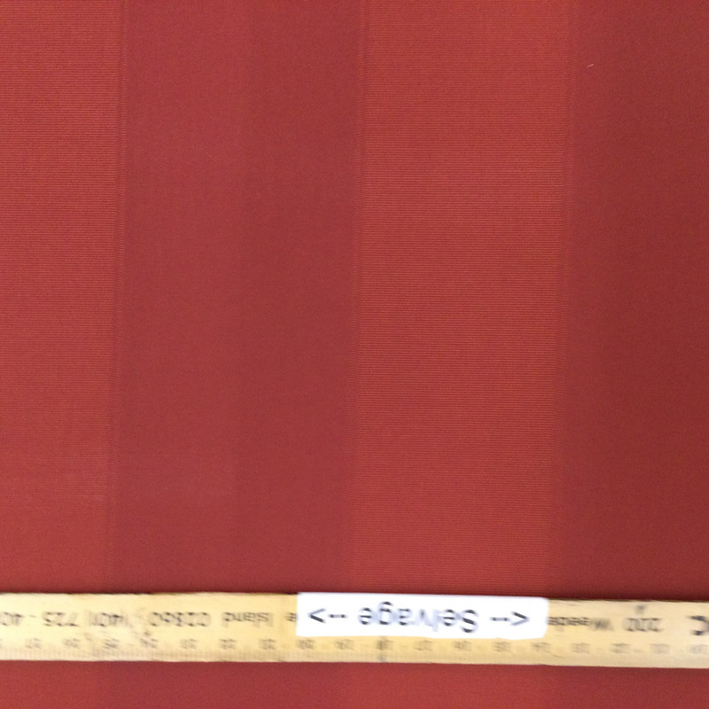 Subtle Stripes Outdoor Fabric | Two Toned Dark Red | Patio & Marine Upholstery / Awnings | WATERPROOF | Sunbrella-Like | 47" Wide | By the Yard