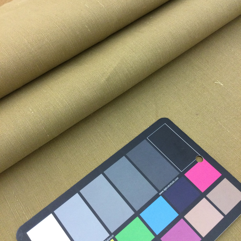 5 Yard Piece of Dark Tan Slub Weave | Upholstery / Slipcover Fabric | 54" Wide | By the Yard