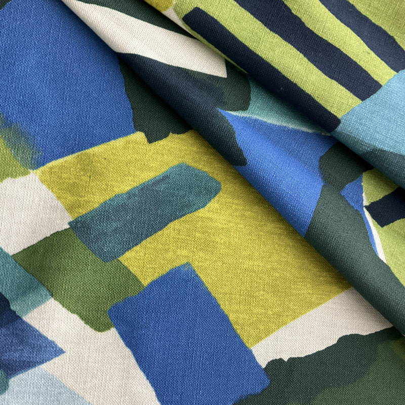 Richloom Platinum Showstopper Deepsea | Medium Weight Duck Fabric | Home Decor Fabric | 55" Wide