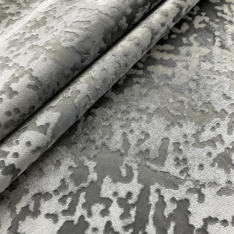 Richloom Nebel Velvet Mica | Heavyweight Velvet Fabric | Home Decor Fabric | 54" Wide