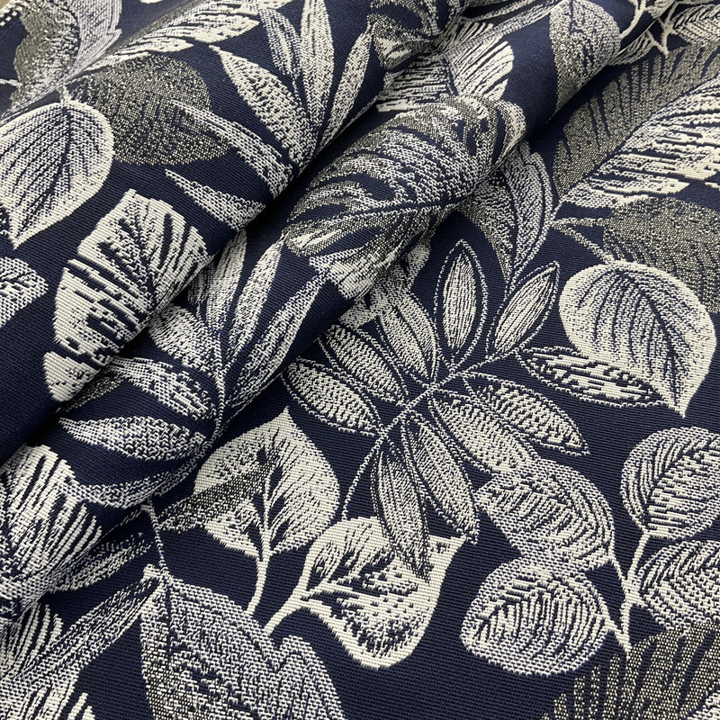 Richloom Solarium Outdoor Jacquard Casco Lapis | Medium/Heavyweight Jacquard, Outdoor Fabric | Home Decor Fabric | 54" Wide