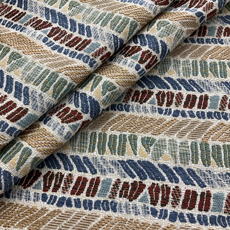 Richloom Fortress Clear Flirty Woven Baltic | Home Decor Fabric | 54" Wide