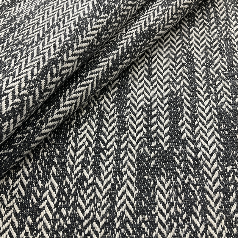 Richloom Platinum Chilton Woven Graphite | Home Decor Fabric | 55" Wide