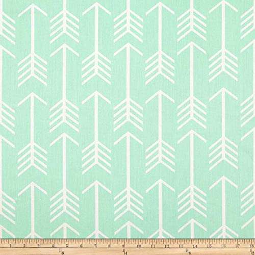 Premier Prints Arrow Mint Twill | Lightweight Twill Fabric | Home Decor Fabric | 54" Wide