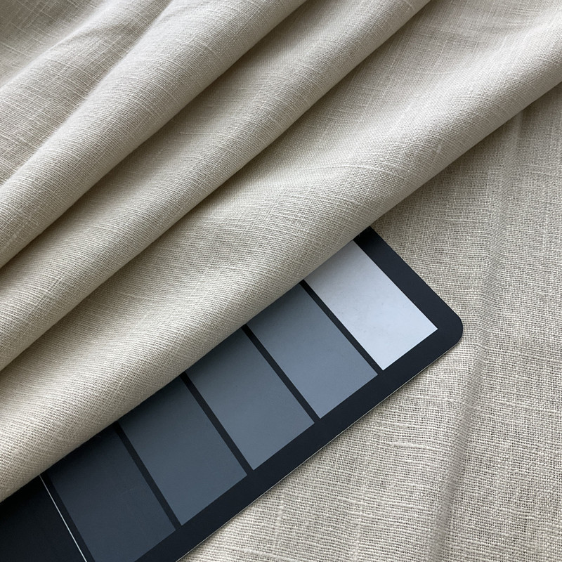 European 100% Washed Linen Linen | Medium Weight Linen Fabric | Home Decor Fabric | 56" Wide