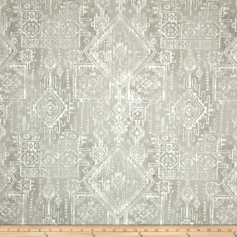 Premier Prints Sioux Twill Snowy Grey | Home Decor Fabric | 54" Wide